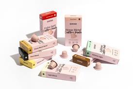 Grind Coffee pod boxes