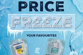 Bidfood Prize Freeze promotion poster