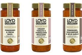 Loyd Grossman premium pasta sauces