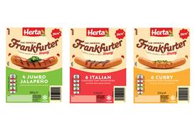 herta flavoured frankfurters