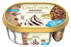 Carte Dor Sundae ice cream