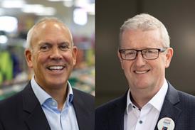 Andrew Yaxley (right), Geoff Byrne (right)