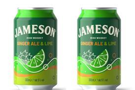 Jameson, Ginger & Lime RTDs