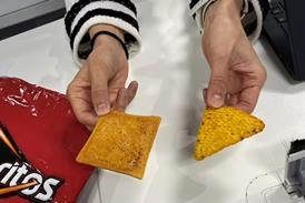 Doritos square tortilla chip