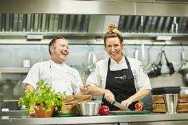 Compass Group RK and chef