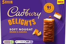 Cadbury Delights Orange & Caramel