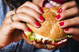 Impossible Foods plant-based vegan Impossible burger lifestyle shot