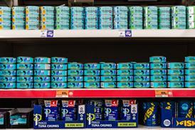 Shopping for certified sustainable tuna