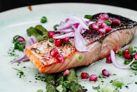Salmon dish