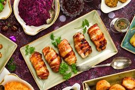 Festive food menus