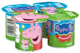 Peppa Pig yoghurts
