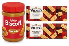 Biscoff and Walker's Shortbread