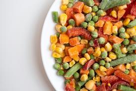 Frozen vegetables