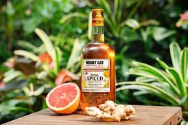 Mount Gay Bottle and Ingredients