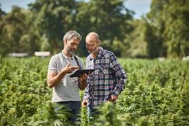 farming with tableet - getty