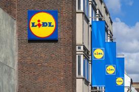 lidl store sign
