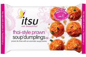 Itsu soup dumplings