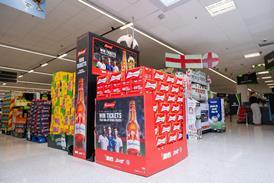 Budweiser in-store comp