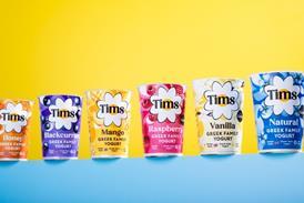 tims yoghurt rebrand