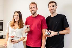 3Bears founders with Harry Kane