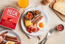 heck sausages FULL ENGLISH
