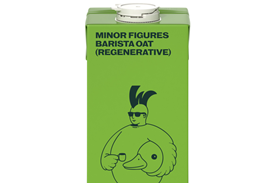 Carton of Minor Figures Regenerative oat milk