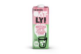 Strawberry Matcha Latte