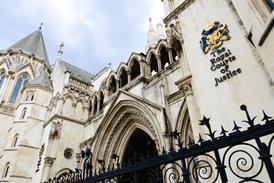 The Royal Courts of Justice in London