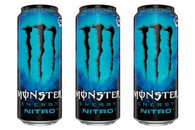 Monster Energy Nitro Blue Flash
