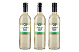 Aldi lightweight wine bottles