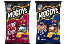 McCoy's NFL crisps