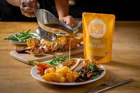 Chicken gravy roast