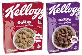 Kellogg's Oaties cereal duo