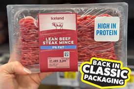 iceland mince packaging