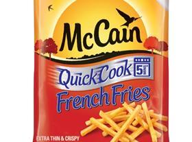 Top products frozen food McCain Quick Cook fries