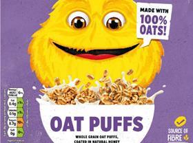 Honey Monster Puffs revamp 2017, oats variant