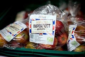 Tesco perfectly imperfect wonky apples fruit