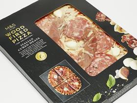 Marks and spencer pizza
