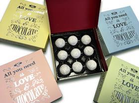 Beech's Fine Chocolates truffle 'handbag' box