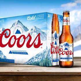 Coors new packaging 1 can