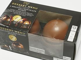 Marks and spencer dessert domes