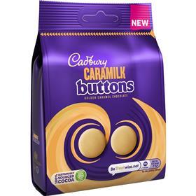 Caramilk blonde chocolate buttons Cadbury