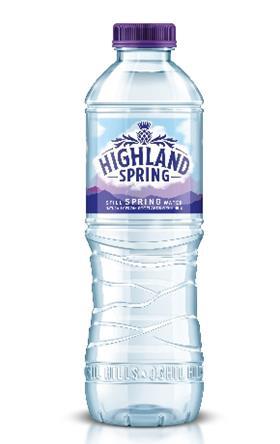 Highland Spring launches new-look bottle