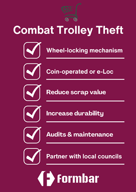 supermarkets reduce trolley theft and increase sustainability