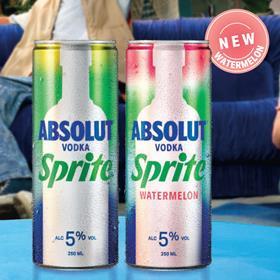 Absolut Vodka & SPRITE Watermelon