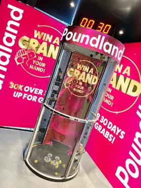 Poundland air machine