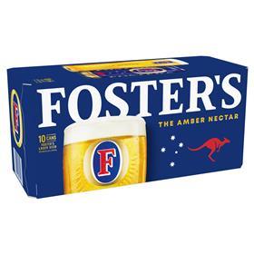 Foster's 10x440ml multipack - 2025 Packaging