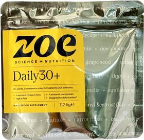 ZOE Science + Nutrition Daily 30+ Wholefood Supplement - Source Mintel GNPD