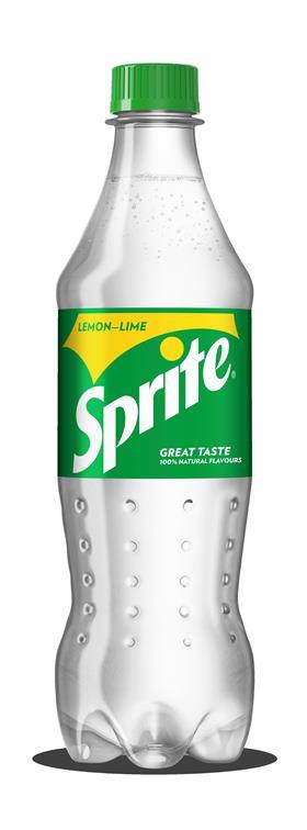 sprite clear plastic bottle