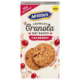 McVitie's Granola Oat Bakes Cranberry